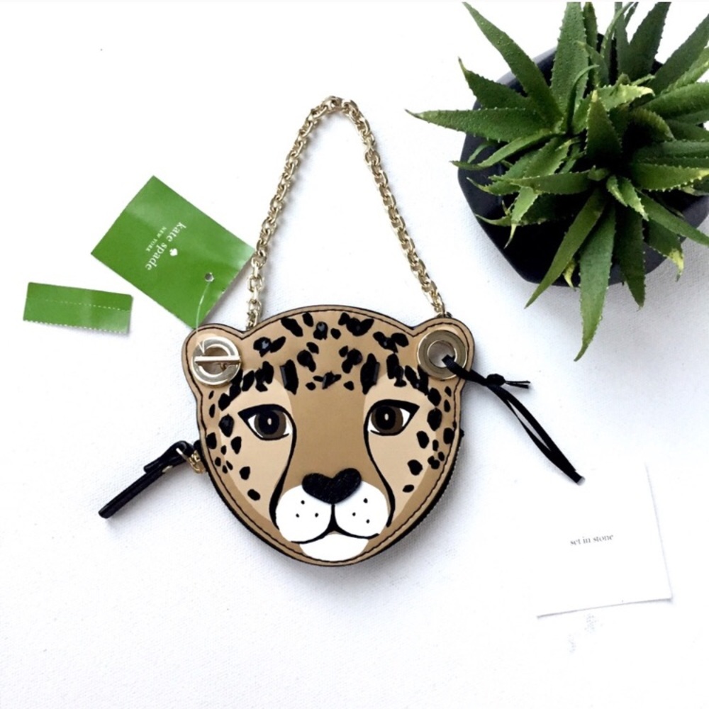 2 X 🐅🌟Host Pick 🌟🐅 New Kate Spade Leopard Coin Purse